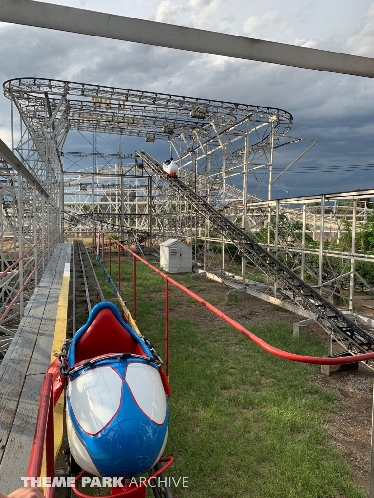 Wild Chipmunk at Lakeside Amusement Park