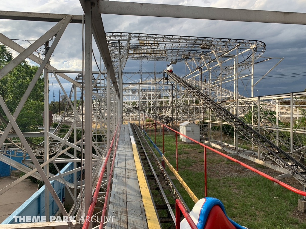 Wild Chipmunk at Lakeside Amusement Park