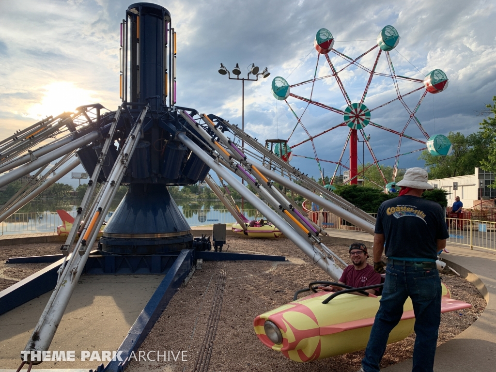 Satellite at Lakeside Amusement Park