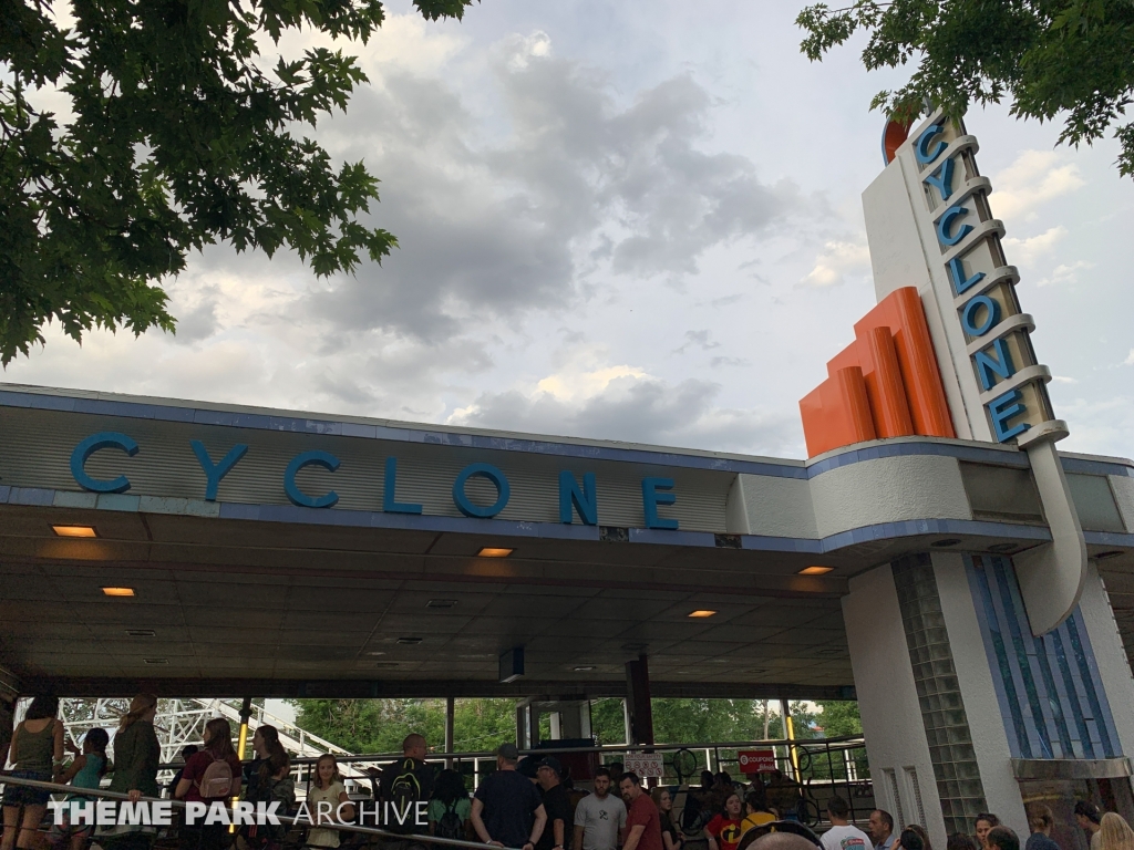 Cyclone at Lakeside Amusement Park