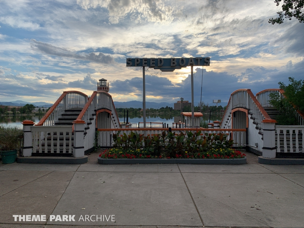 Speed Boats at Lakeside Amusement Park