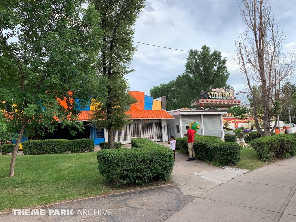 Dragon at Lakeside Amusement Park