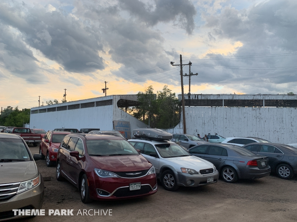 Parking at Lakeside Amusement Park