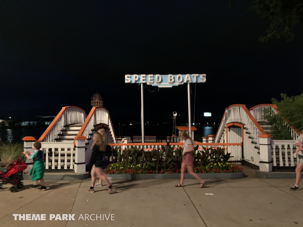 Speed Boats at Lakeside Amusement Park