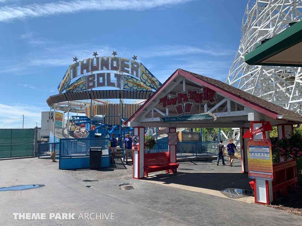 Thunder Bolt at Elitch Gardens