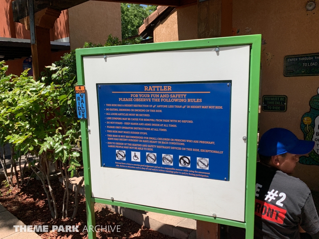 New Mexico Rattler at Cliff's Amusement Park