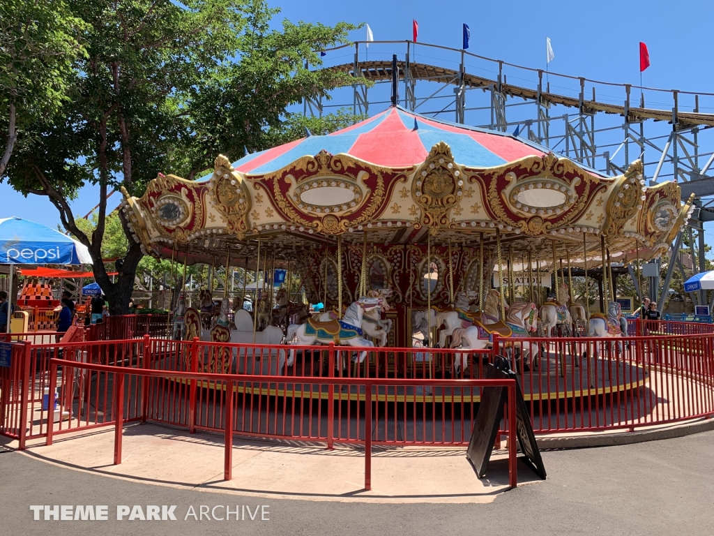 Carousel at Cliff's Amusement Park