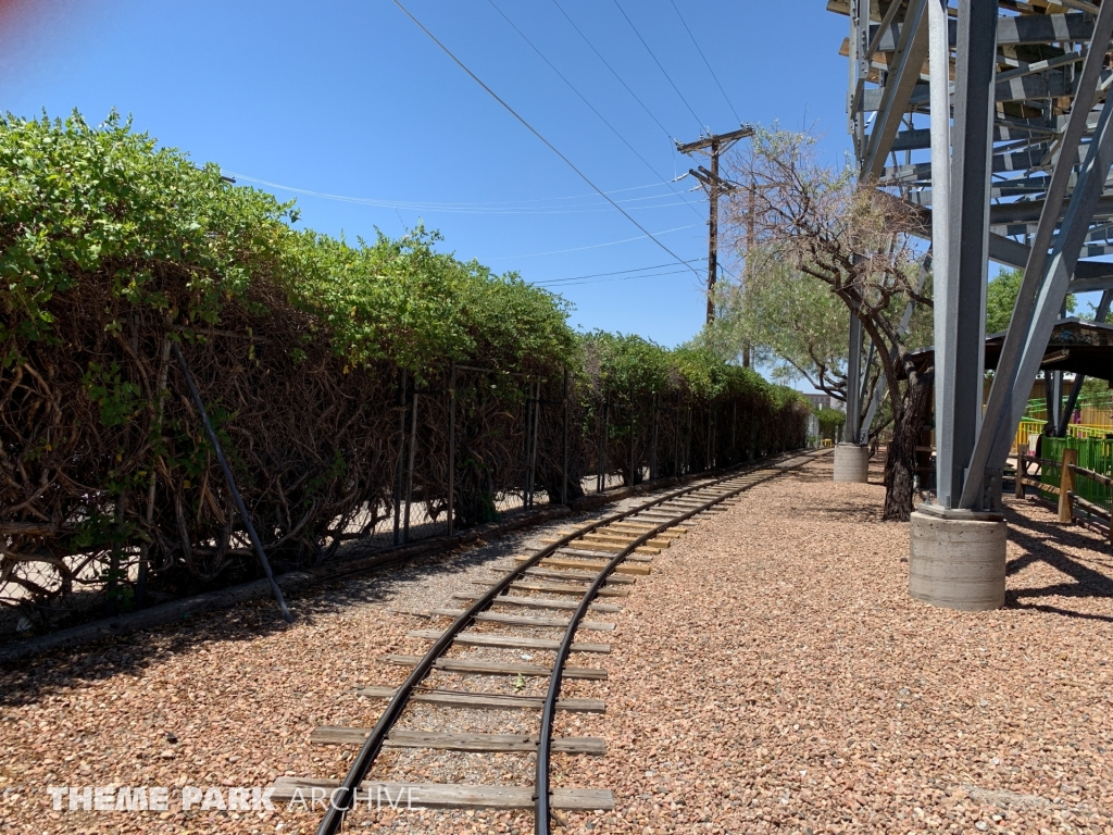 Train at Cliff's Amusement Park
