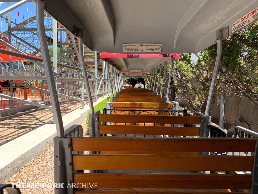 Train at Cliff's Amusement Park