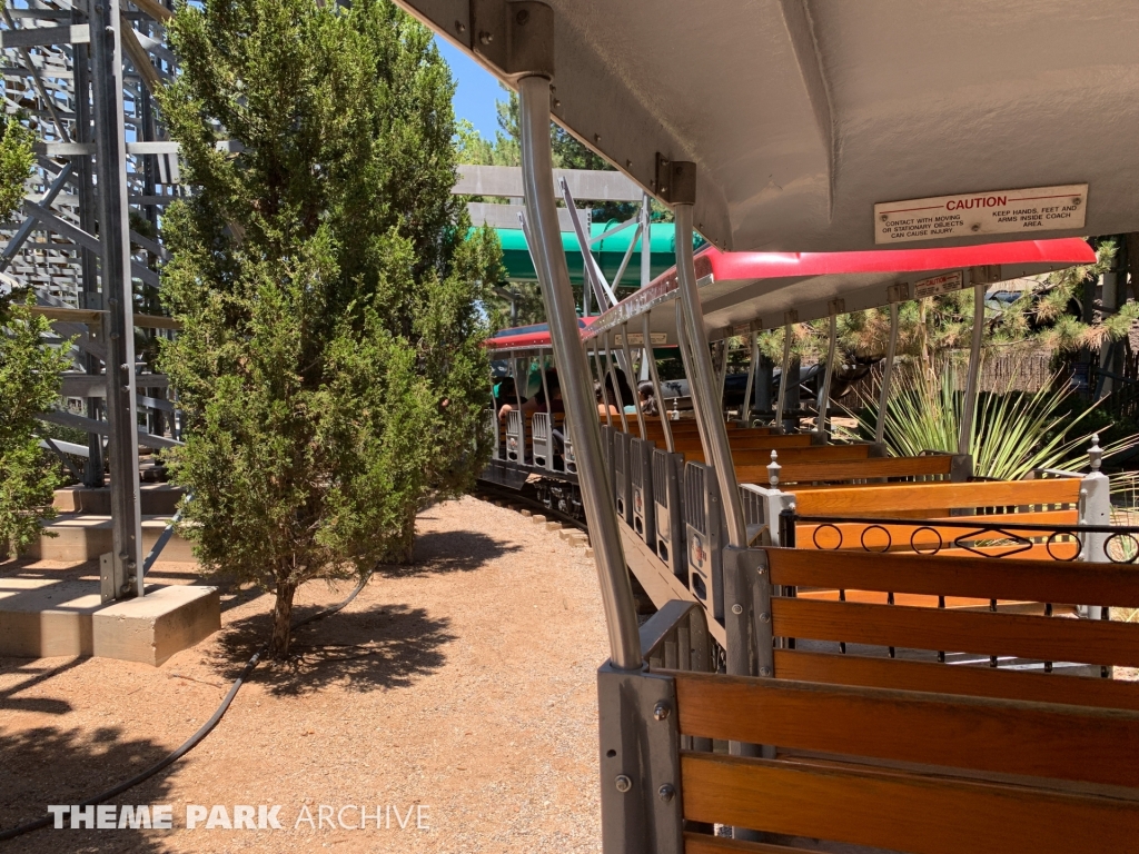 Train at Cliff's Amusement Park