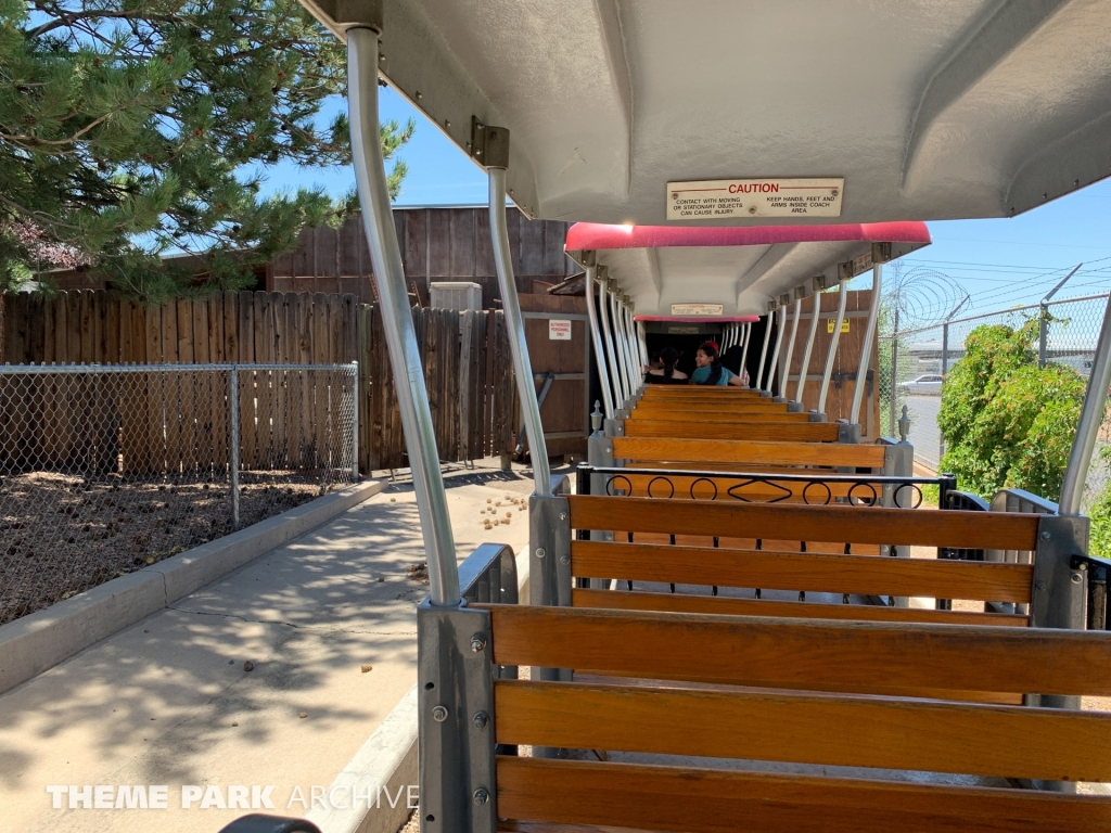 Train at Cliff's Amusement Park