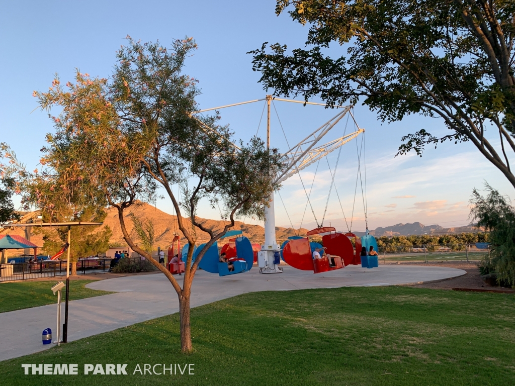 Flying Scooters at Western Playland
