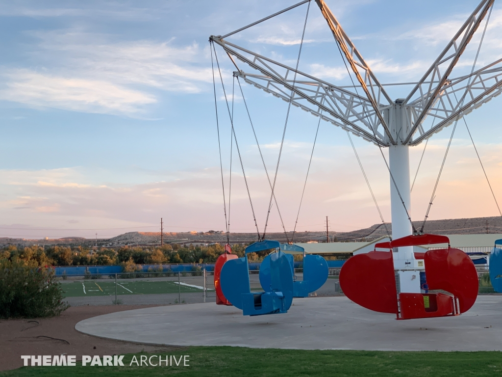 Flying Scooters at Western Playland