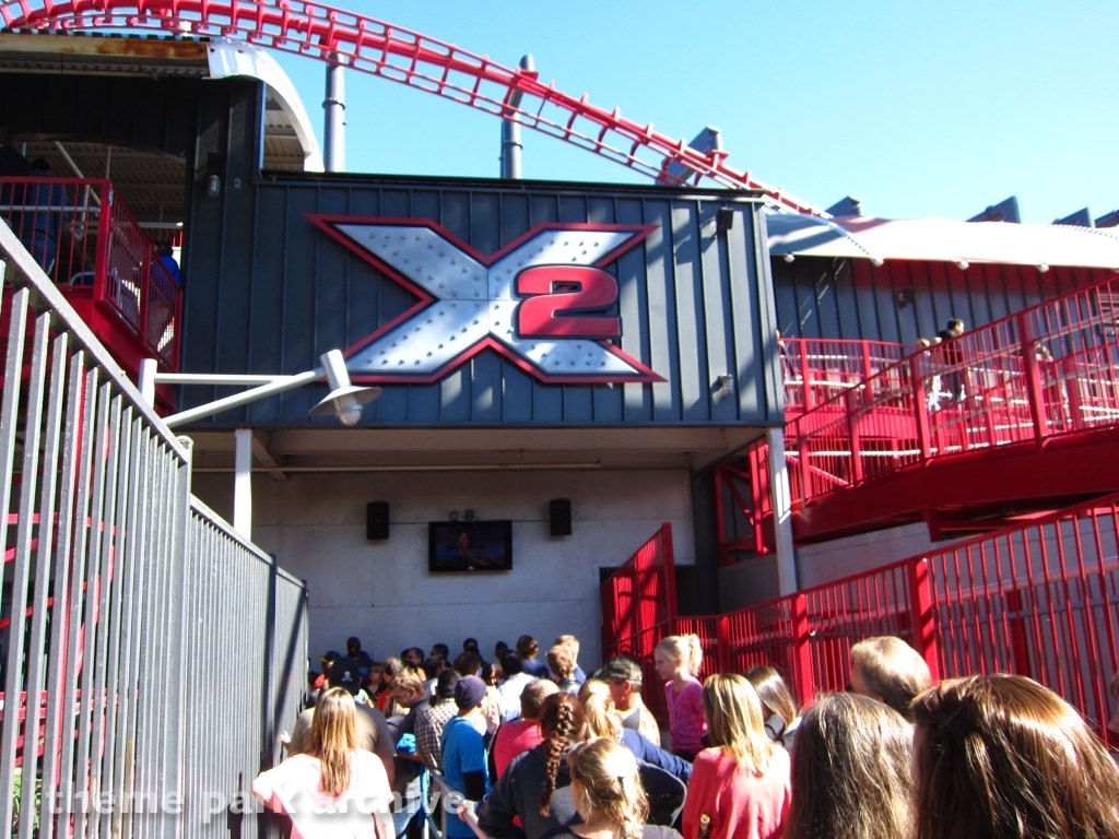 X2 at Six Flags Magic Mountain
