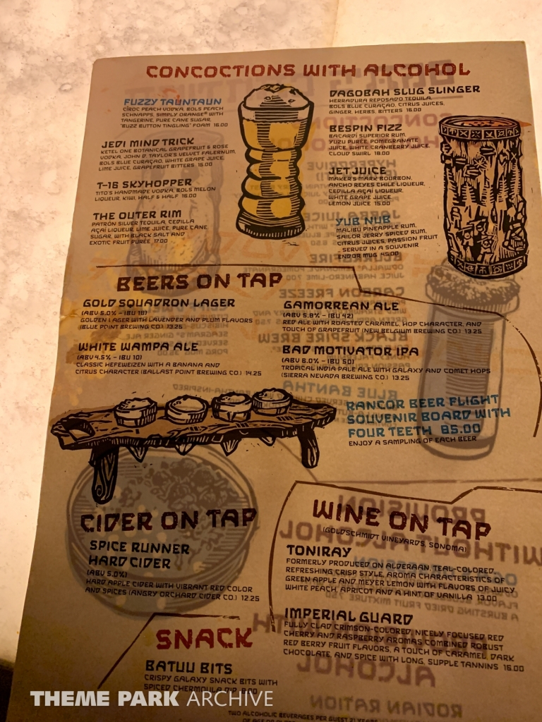 Oga's Cantina at Disney's Hollywood Studios