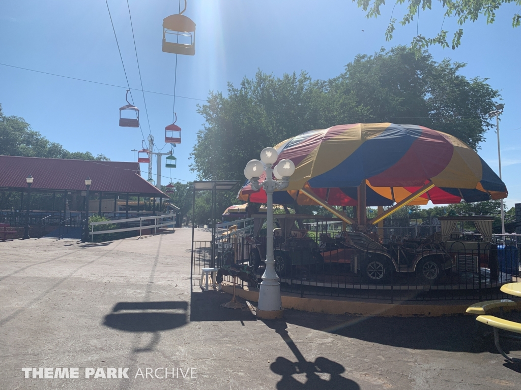 Antique Cars at Joyland Amusement Park