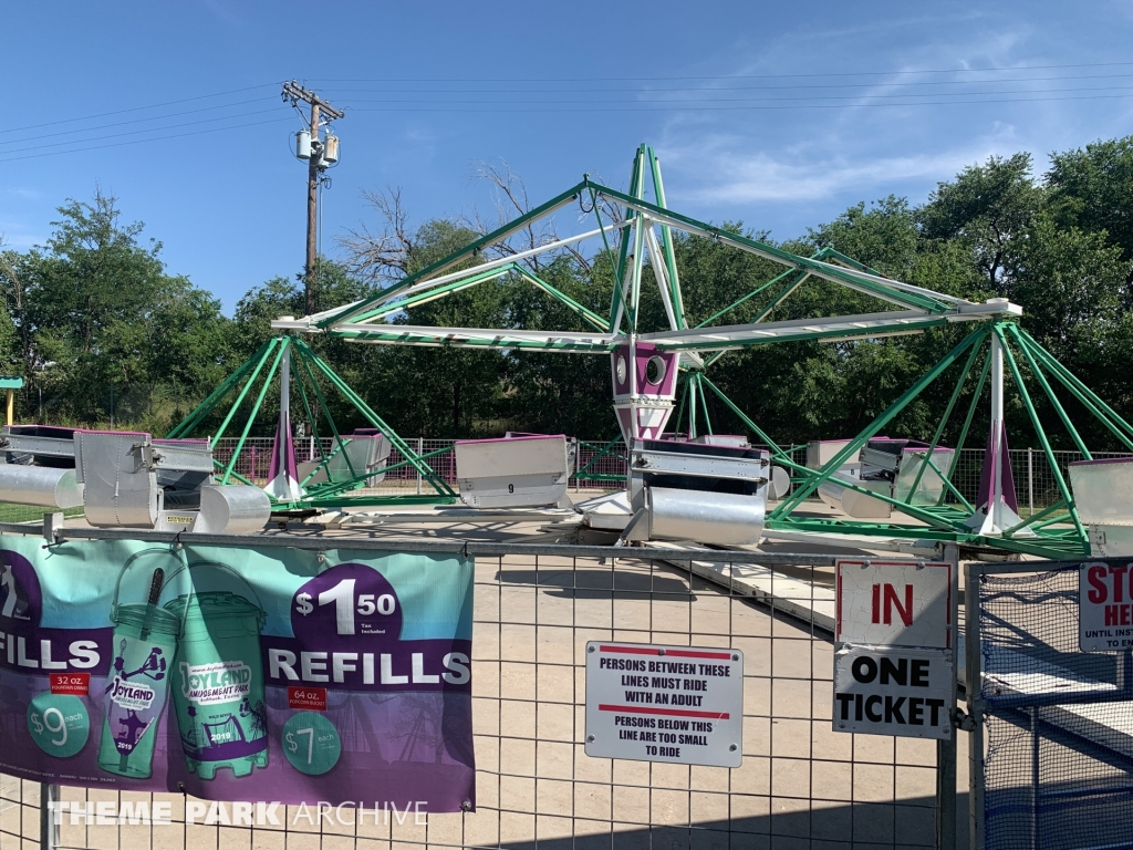 Scrambler at Joyland Amusement Park