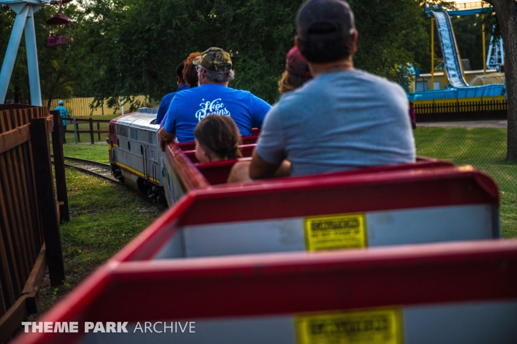 Train at Joyland Amusement Park