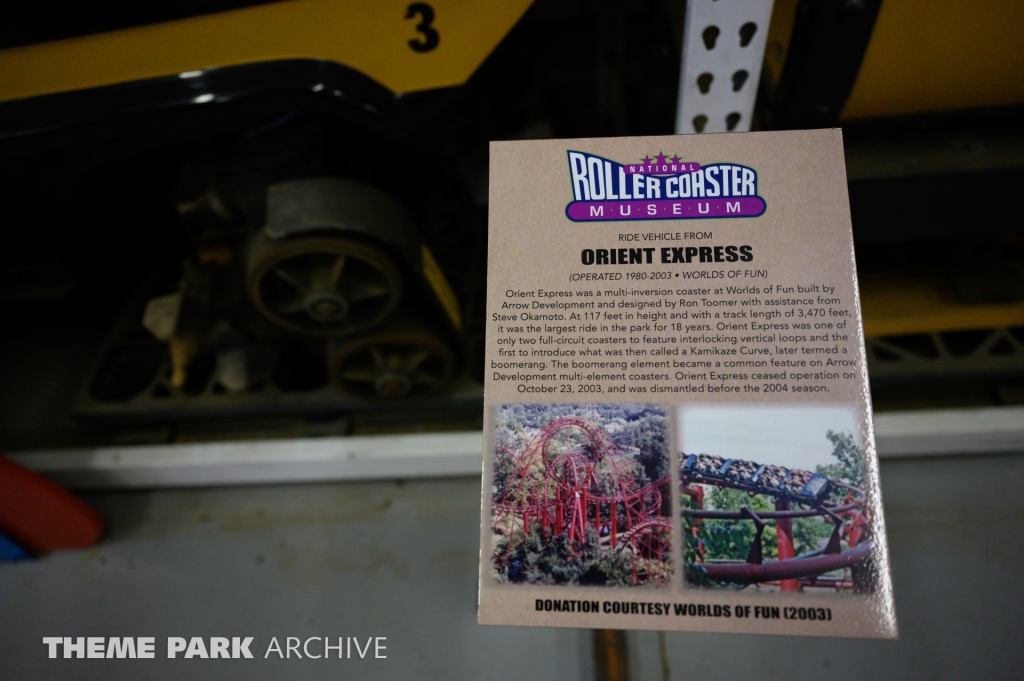 Museum at National Roller Coaster Museum and Archives