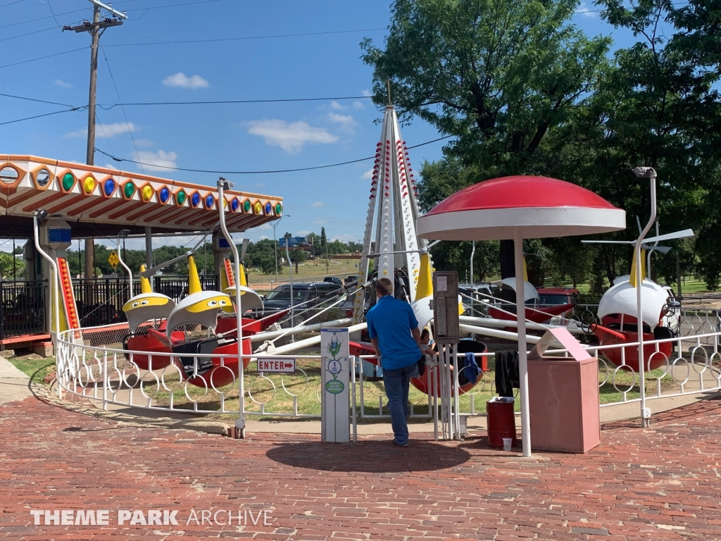 Helicopters at Wonderland Amusement Park