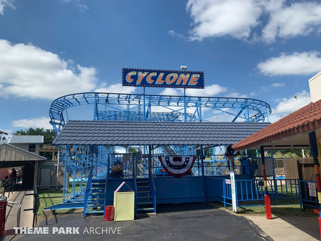 Cyclone at Wonderland Amusement Park