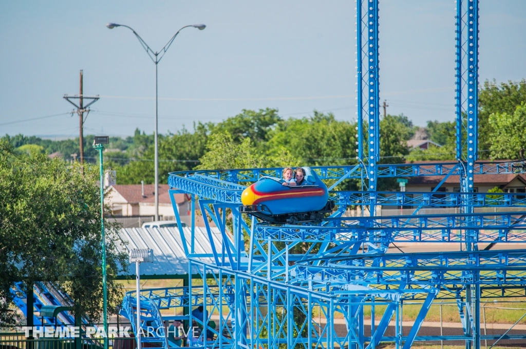 Cyclone at Wonderland Amusement Park