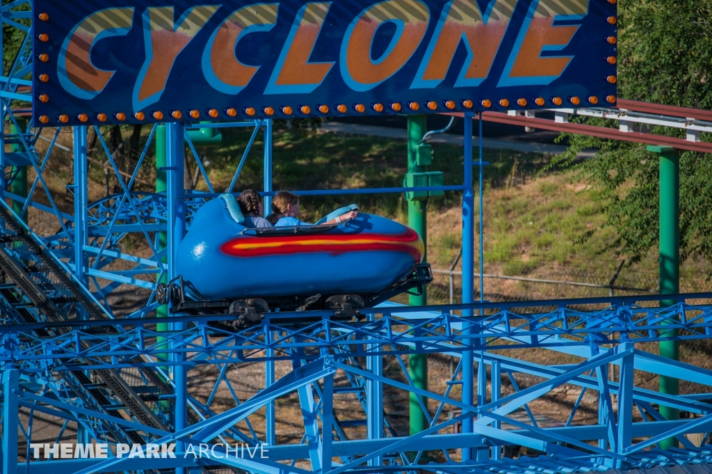 Cyclone at Wonderland Amusement Park