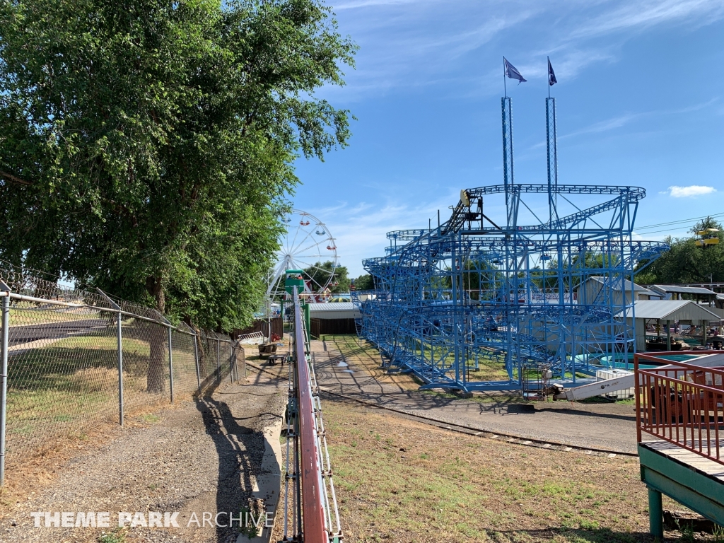 Cyclone at Wonderland Amusement Park