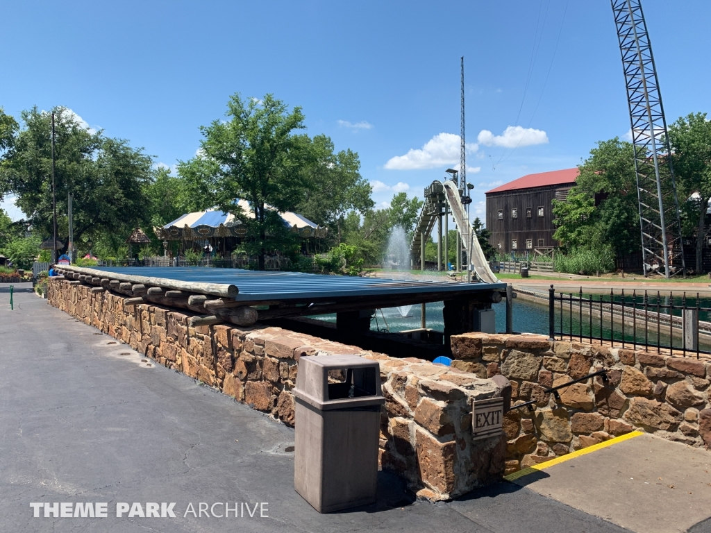 Mystery River Log Flume at Frontier City
