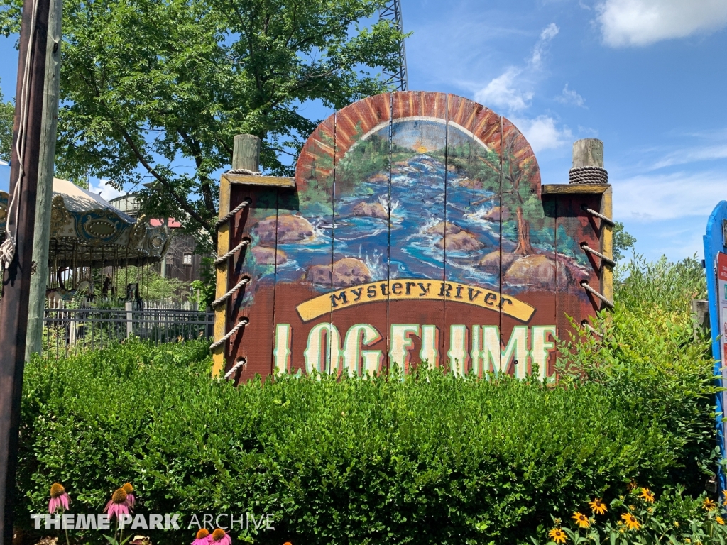 Mystery River Log Flume at Frontier City