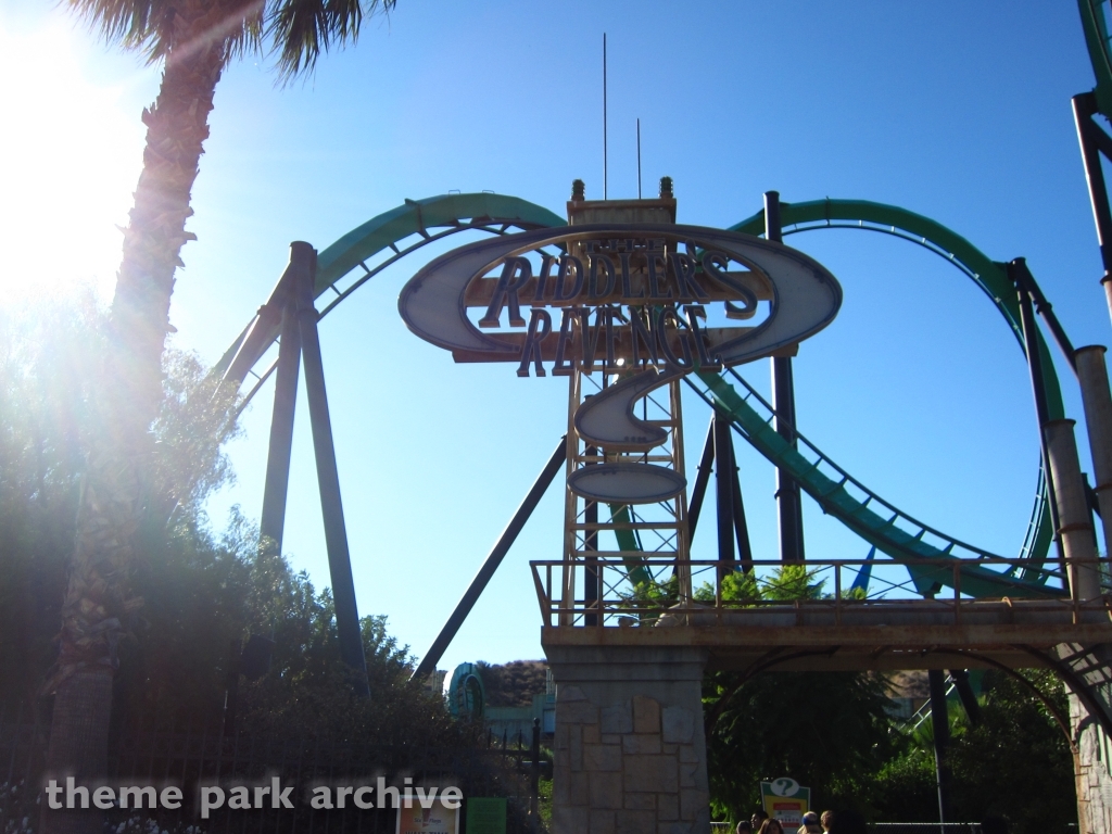 Riddler's Revenge at Six Flags Magic Mountain