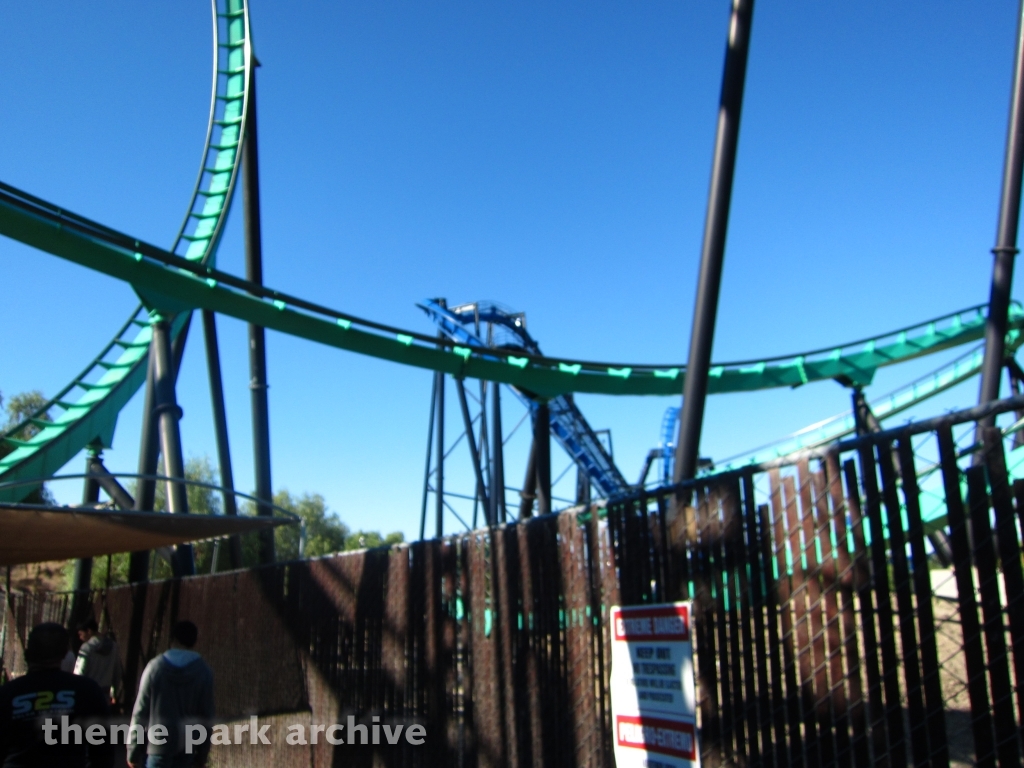 Riddler's Revenge at Six Flags Magic Mountain