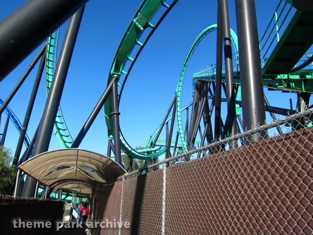 Riddler's Revenge at Six Flags Magic Mountain