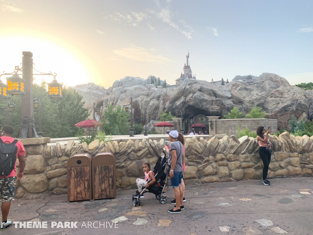 Snow White and the Seven Dwarves Mine Train at Magic Kingdom