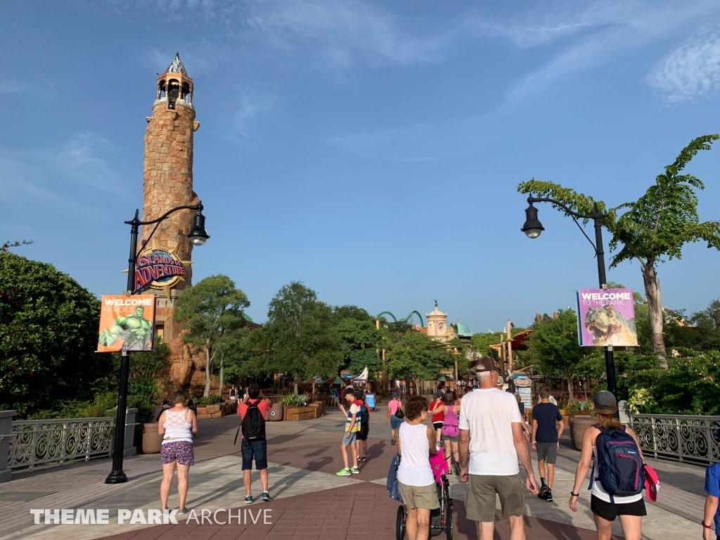 Port of Entry at Universal Islands of Adventure