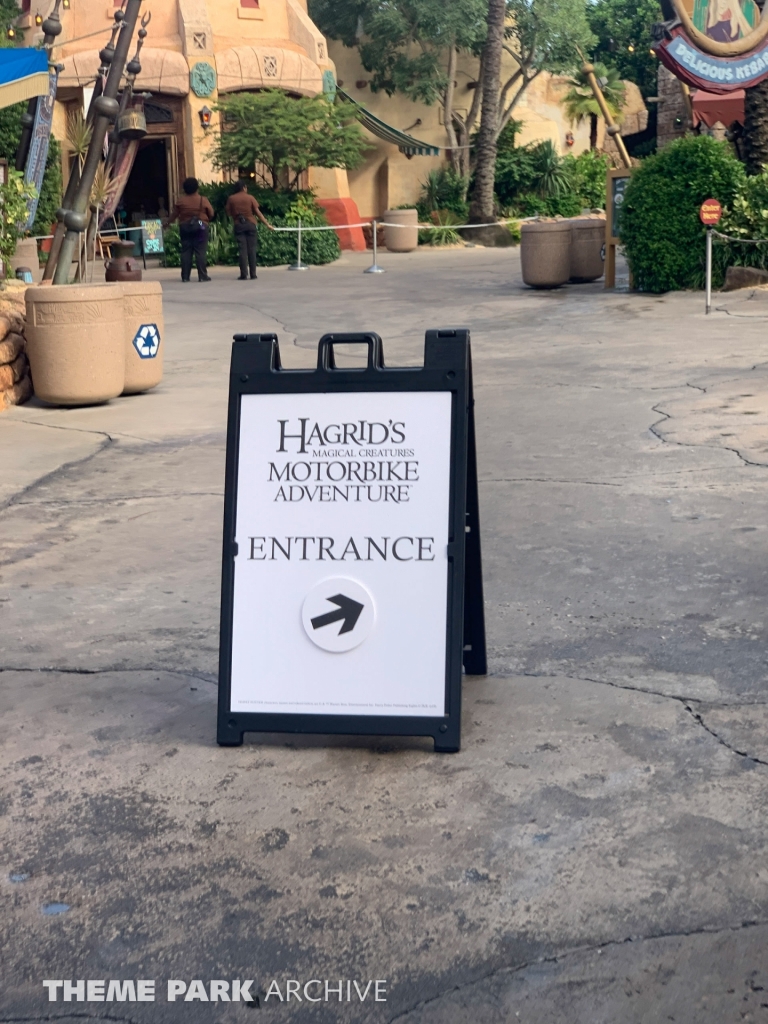 Hagrid's Magical Creatures Motorbike Adventure at Universal Islands of Adventure