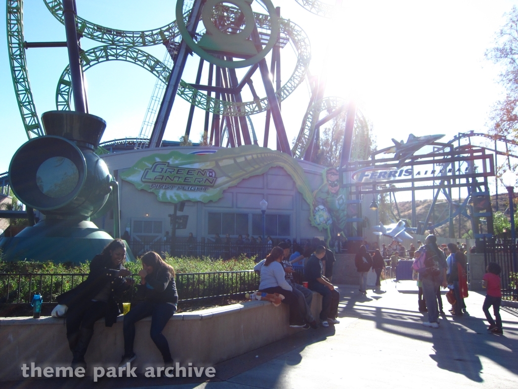 Green Lantern: First Flight at Six Flags Magic Mountain