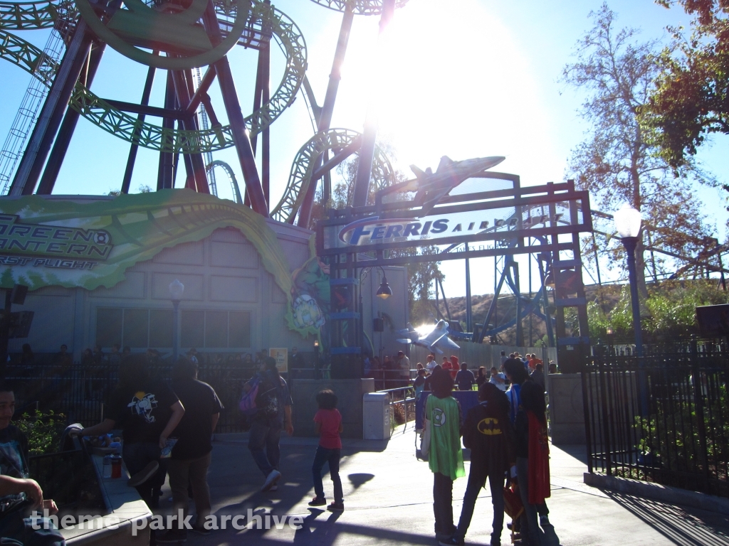 Green Lantern: First Flight at Six Flags Magic Mountain
