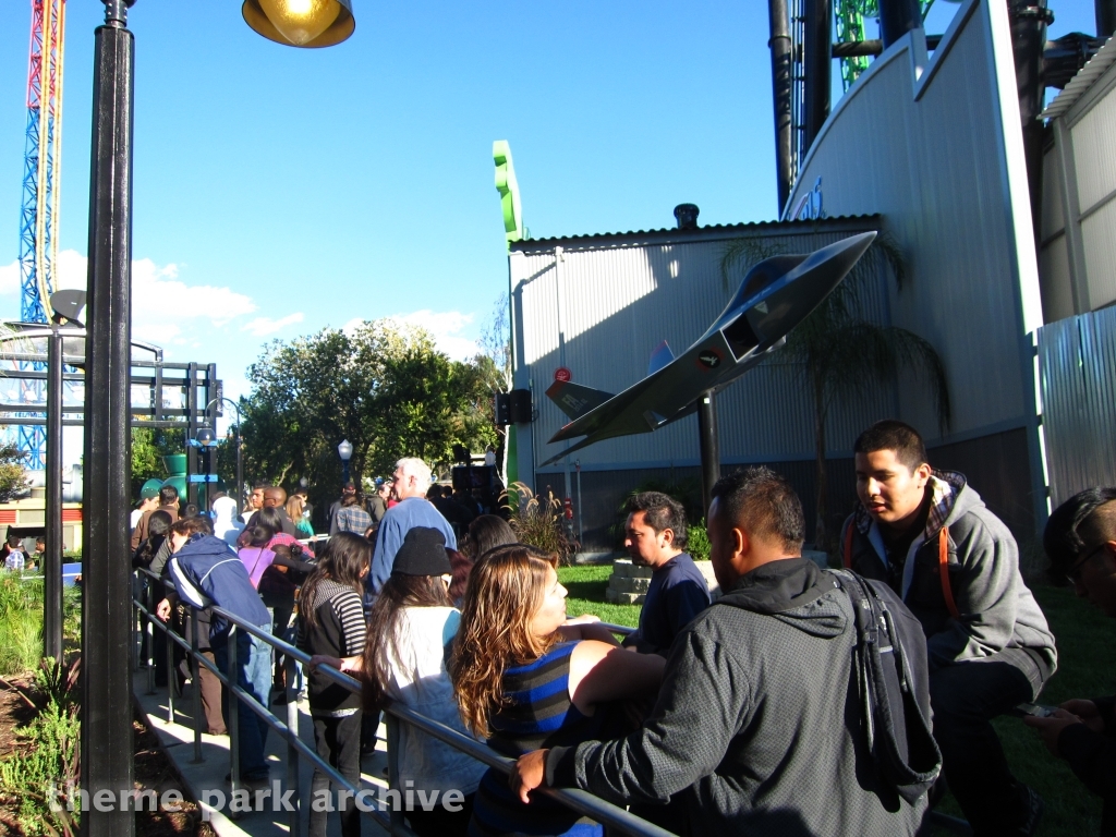 Green Lantern: First Flight at Six Flags Magic Mountain