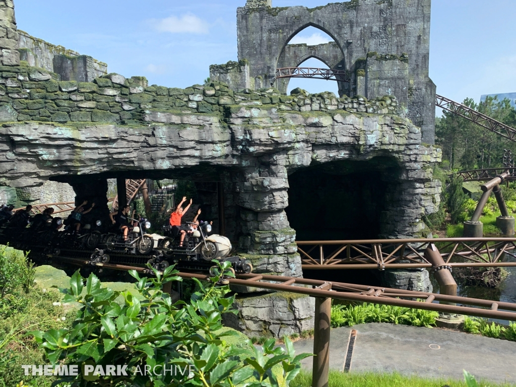 Hagrid's Magical Creatures Motorbike Adventure at Universal Islands of Adventure
