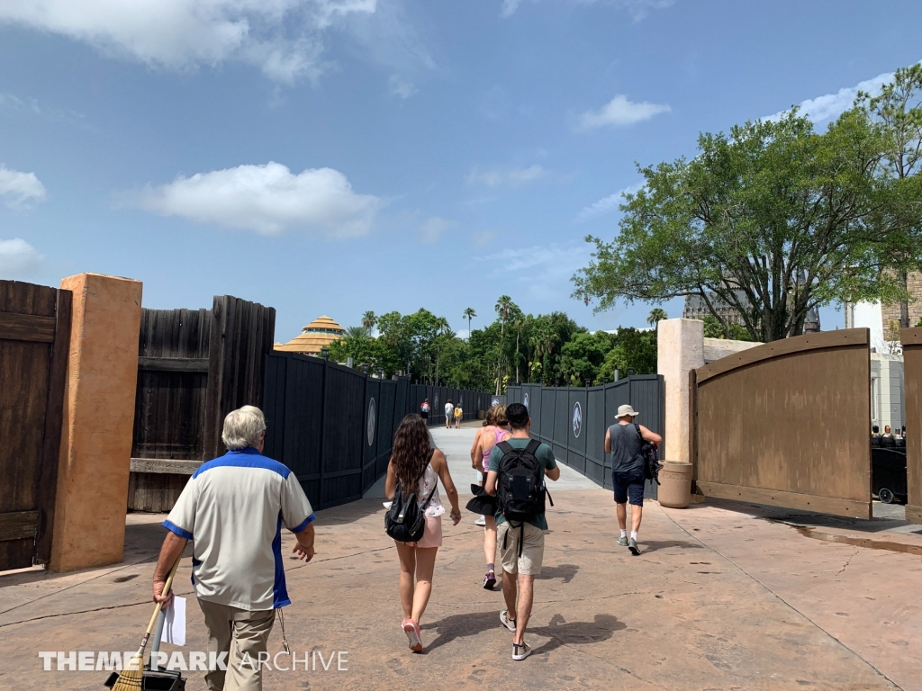 Jurassic World VelociCoaster at Universal Islands of Adventure