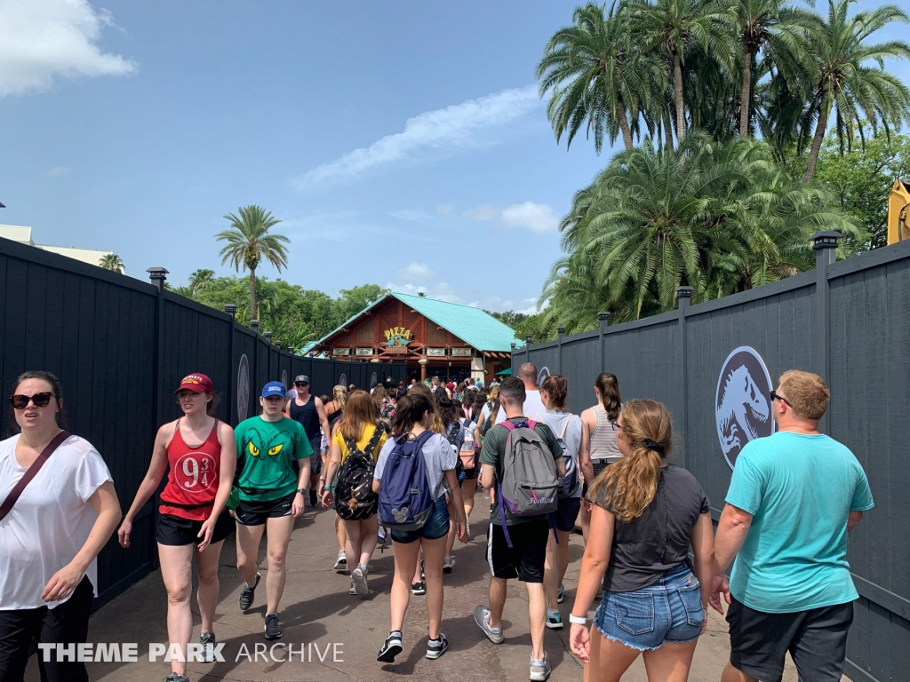 Jurassic World VelociCoaster at Universal Islands of Adventure