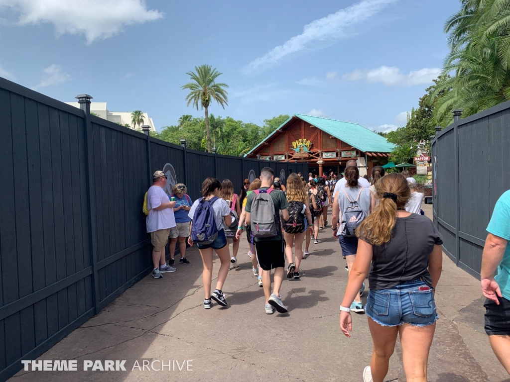 Jurassic World VelociCoaster at Universal Islands of Adventure