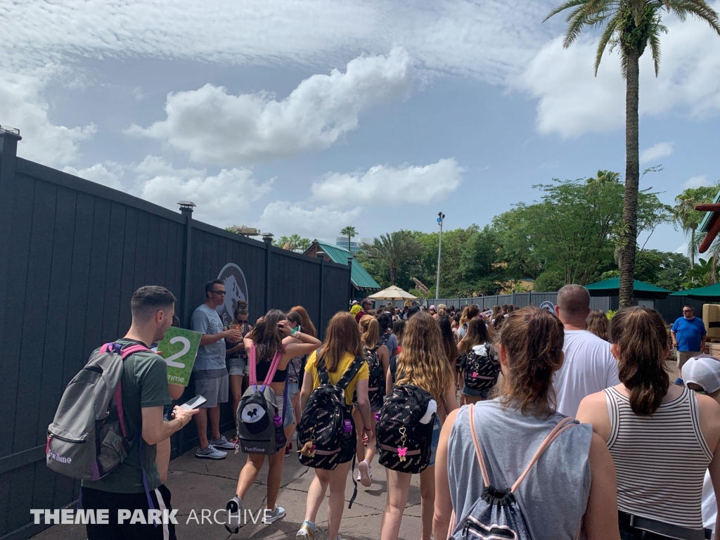 Jurassic World VelociCoaster at Universal Islands of Adventure