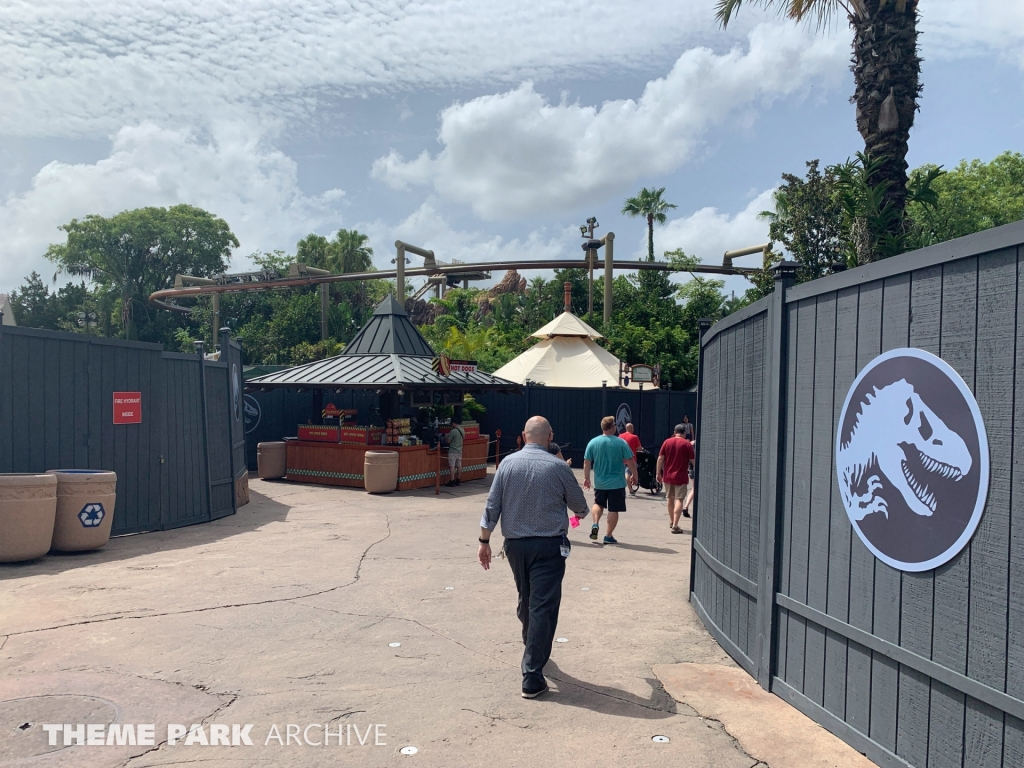 Jurassic World VelociCoaster at Universal Islands of Adventure