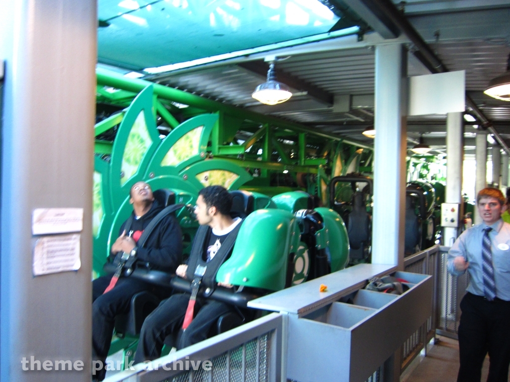 Green Lantern: First Flight at Six Flags Magic Mountain