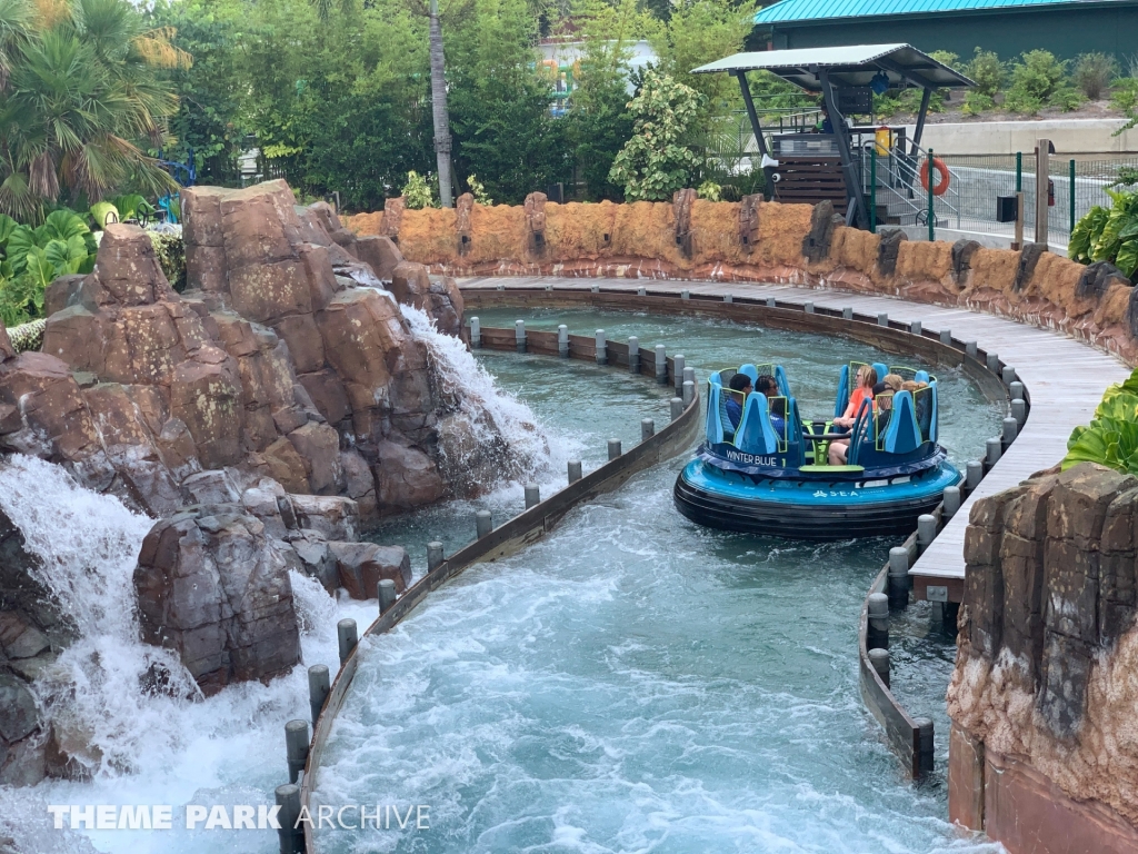 Infinity Falls at SeaWorld Orlando