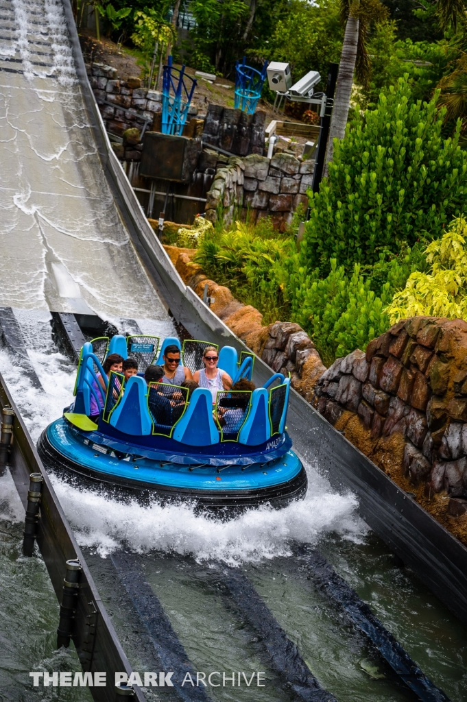 Infinity Falls at SeaWorld Orlando