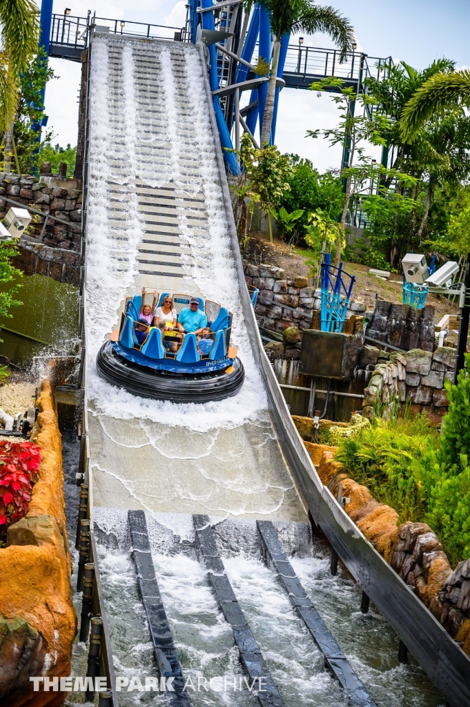 Infinity Falls at SeaWorld Orlando