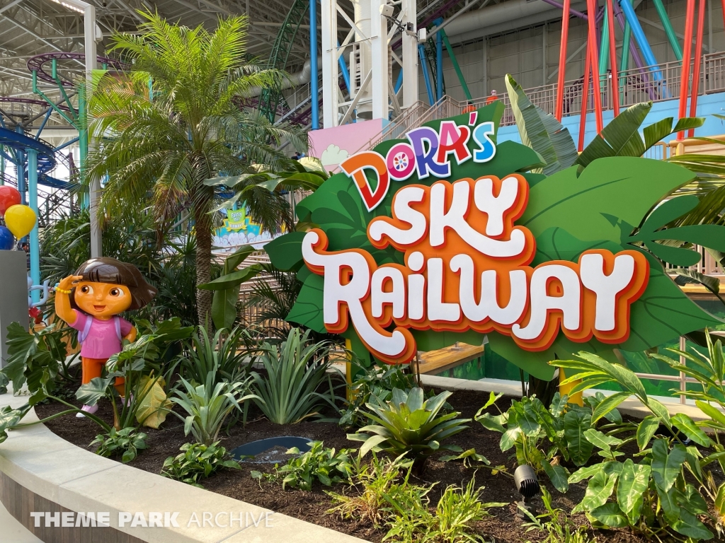 Dora's Sky Railway at Nickelodeon Universe at American Dream